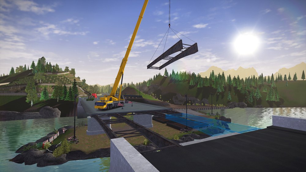 Construction Simulator 3 excavator gameplay screenshot